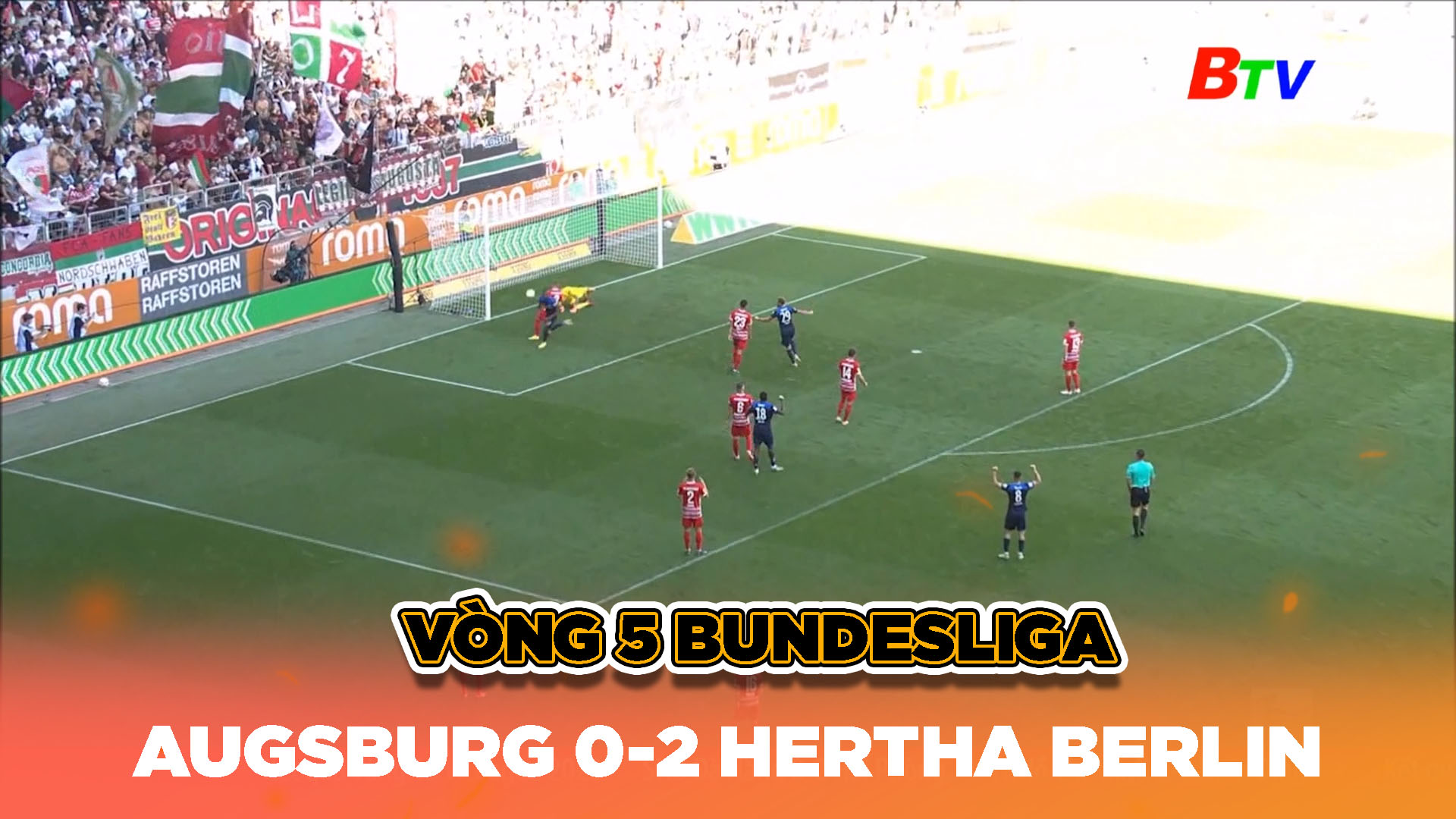 Vòng 5 Bundesliga: Augsburg 0-2 Hertha Berlin